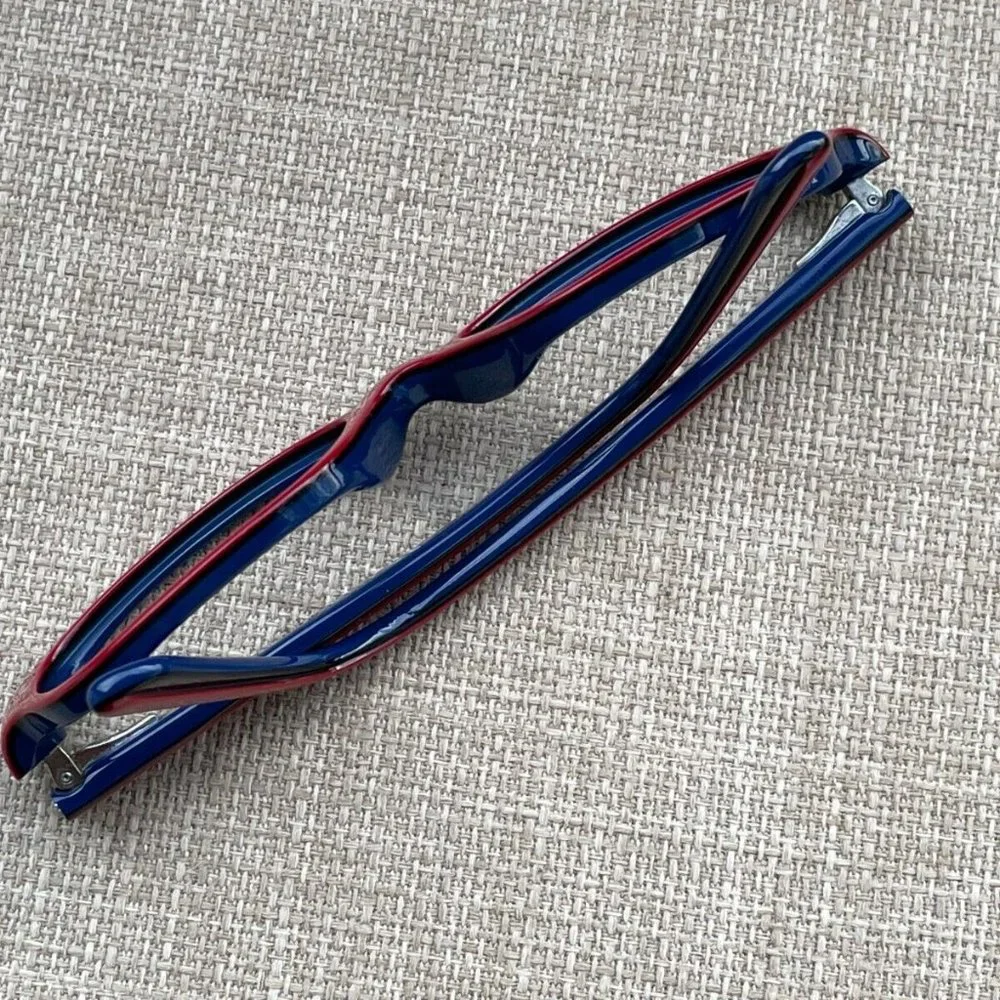 Ray-Ban Kids Eyeglasses Frame RedBlue Tone RB1527 3577 47[]15 125 Glasses